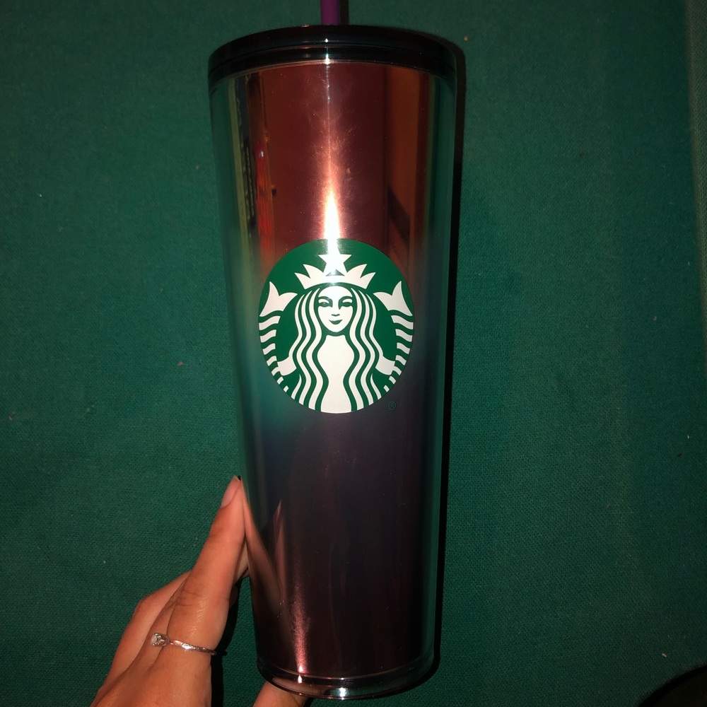 Iridescent Starbucks Tumblers